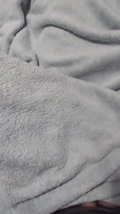 missionary pov with redhead wife under fleece blankets | Clip 3