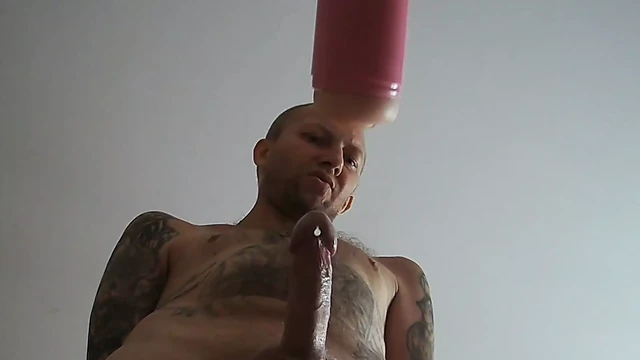 son-in-law masturbates dick with a sex machine