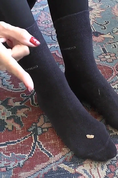 Your Owner - Black Socks Need to Be Cared for! Vacuum Cleaner and Refreshment! POV, JOI, Lady Victoria Valente