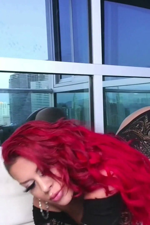 Busty Redhead Shows off