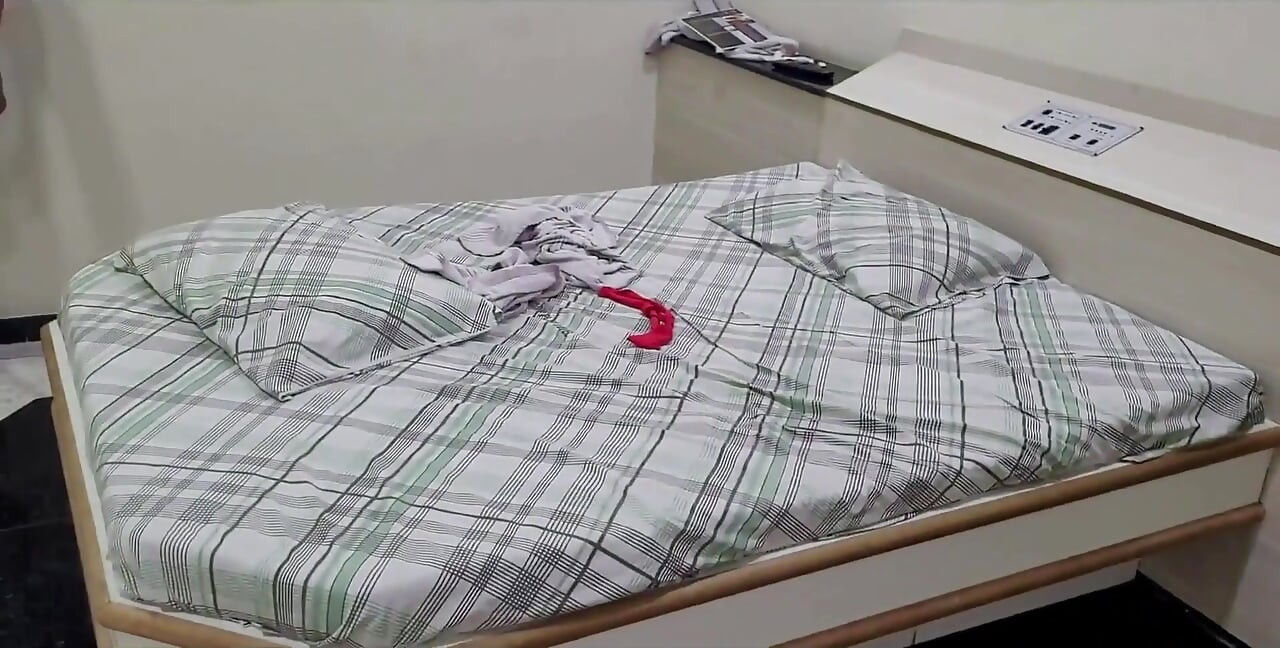 Stepmother Catches Stepson Sniffing Her Panties and Makes Him Fuck Her Big Pussy.