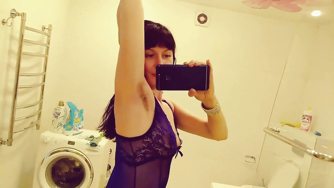 Russian MILF Shows Charms Hairy Pussy and Cums on You in Close-up Peepshow Footfetish Ginnagg