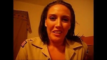Paul and Marie girl scout uniform