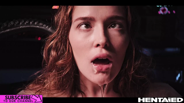 Хентай в реальной жизни - инопланетяне трахают мозг Jia Lissa