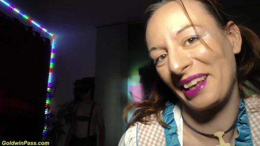 German teen anal gangbanged