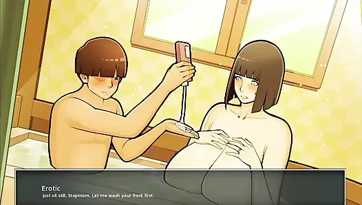 Konoha orta yaşlı seksi kadınlar bölüm 39 - üvey annem Hinata banyo sırasında bana mastürbasyon yapıyor ve neredeyse yakalanıyoruz - erotik oyun tarafından