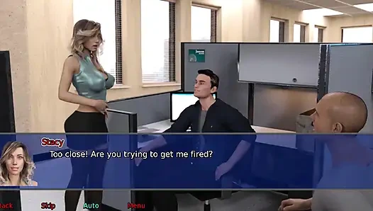 Istri kantor #9: stacy lagi asik muasin memeknya pakai mainan seks