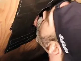 Hot gloryhole cock sucked