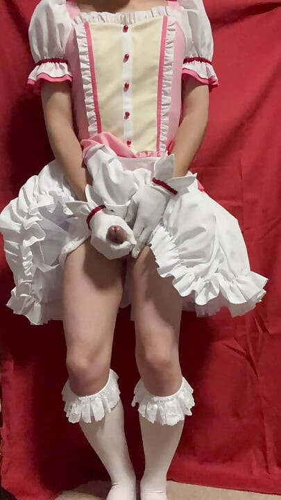 [Crossdressing] Madoka Magica Madoka Kaname Mastürbasyon