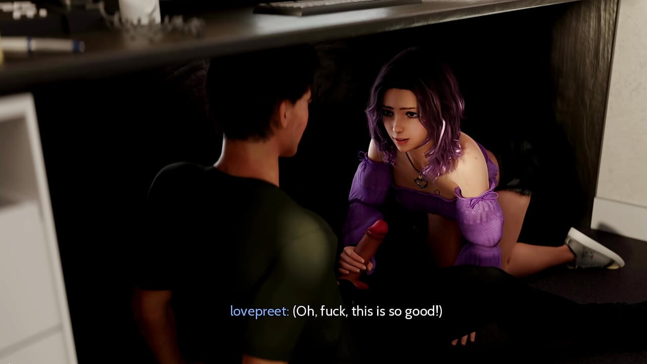 Masanın altında sikişmek istiyor