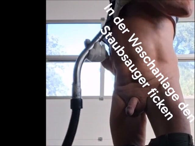 På biltvätten
