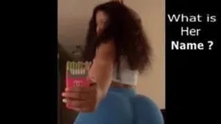 Super thick big booty twerking  Does anyone know her name