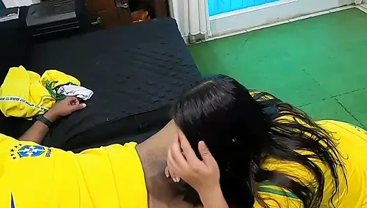 Brazil Lost the World Cup and Black Guy Alex Lima Fucked Me With His Big, Thick Cock