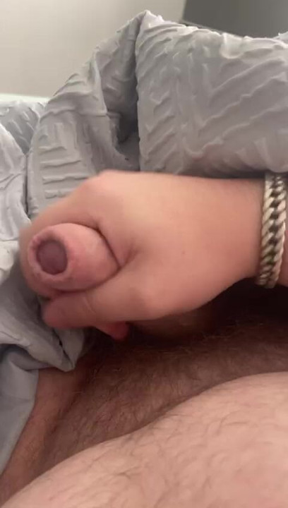 My friend wanking in front of me