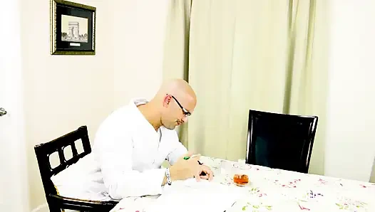 Mad Scientist Cum Covers MILF Stepmom Madisin Lee