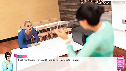 Noemi's Toscana rebirth: gadis-gadis seksi di restoran ep 6