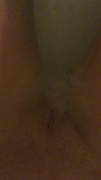 After cum squirt in the bath