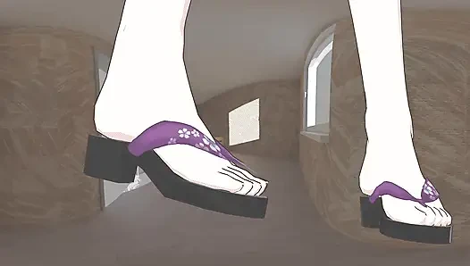 Lick my feet Animation Hentai Novel Style The Goddess's Realme Episode 1