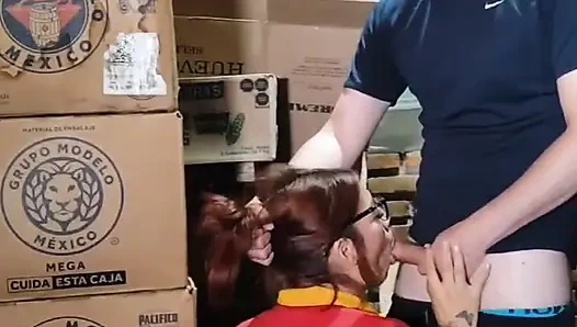 Boss cheats on his wife with his employee