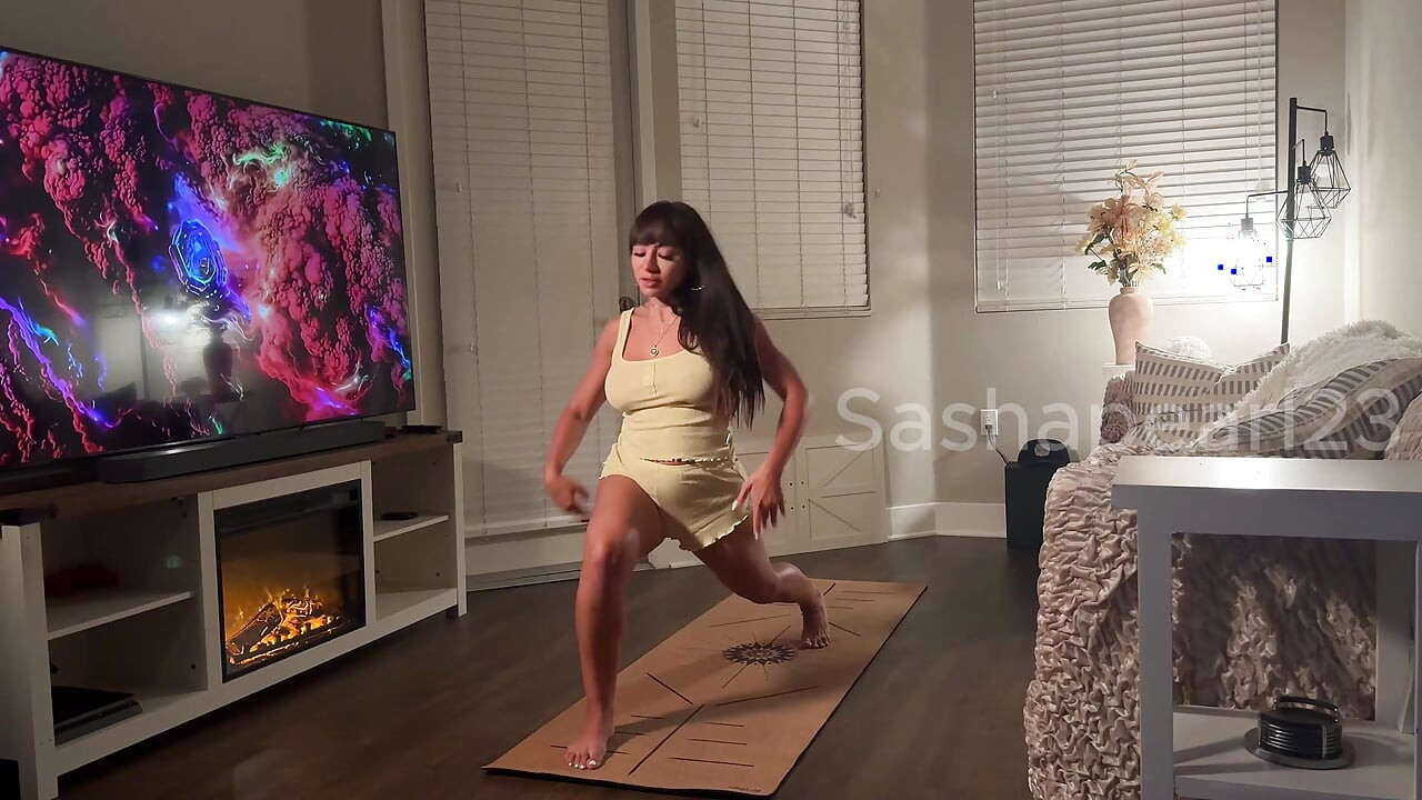 Flexible Yoga Slut Amira Ali Fucked Hard