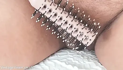 Hairy Pussy Close Up - Mature BBW Wife