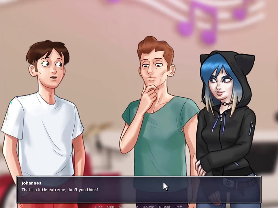 Summertime saga - ich habe miss dewitt am college gefickt