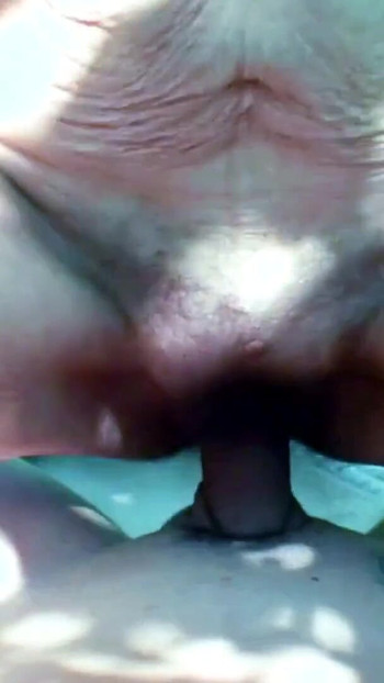 Jaw-dropping moment from "79yr OLD GRANDMA DOES OUTDOOR TALK AND POV FUCK WITH STEP GRANDSON"