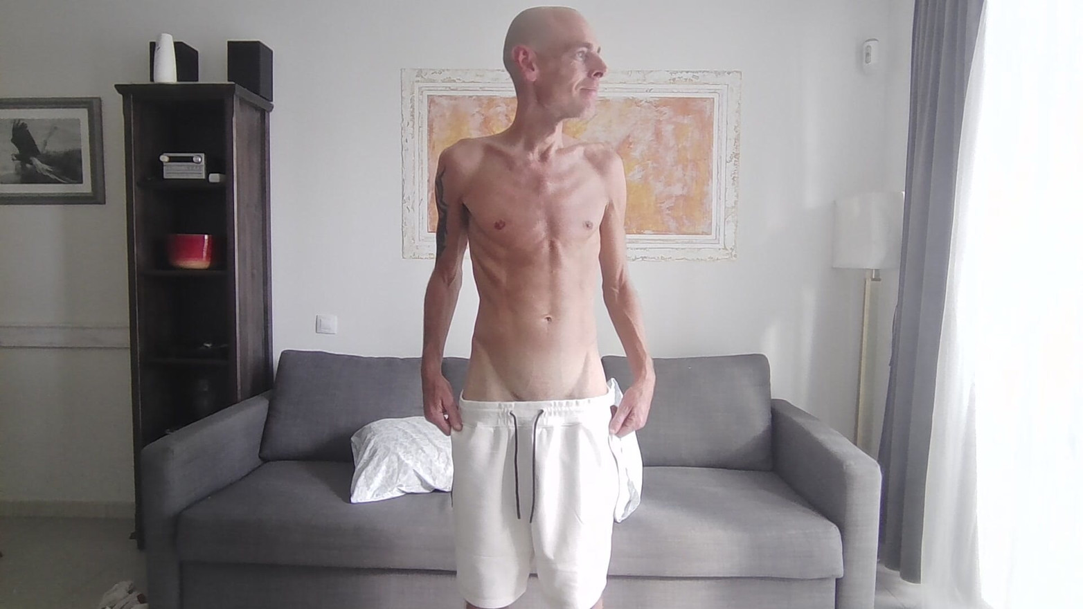 Showing you my dick when its soft