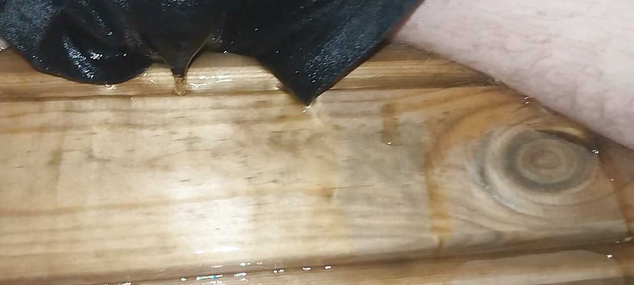 Wetting my boxers on a bench