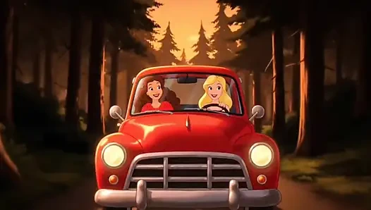 Crazy Fucking at Crystal Lake Camp. Cartoon Horror Parody