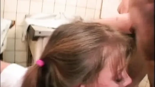 Amateur Orgy of Young Sluts Ass Fucked and Cummed in Mouth by Monster Black Cocks