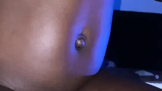 SEXY HOT African Godess Masturbates Horny Juicy Wet Pussy & Gets Caught By BBC POV