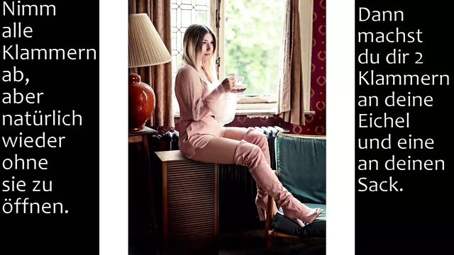 Bibi ist deine Herrin. Du bist Bibis Sklave Femdom JOI CEI