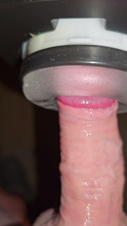 Pushing the penis into the artificial vagina and subsequent ejaculation 😍 | Clip 1
