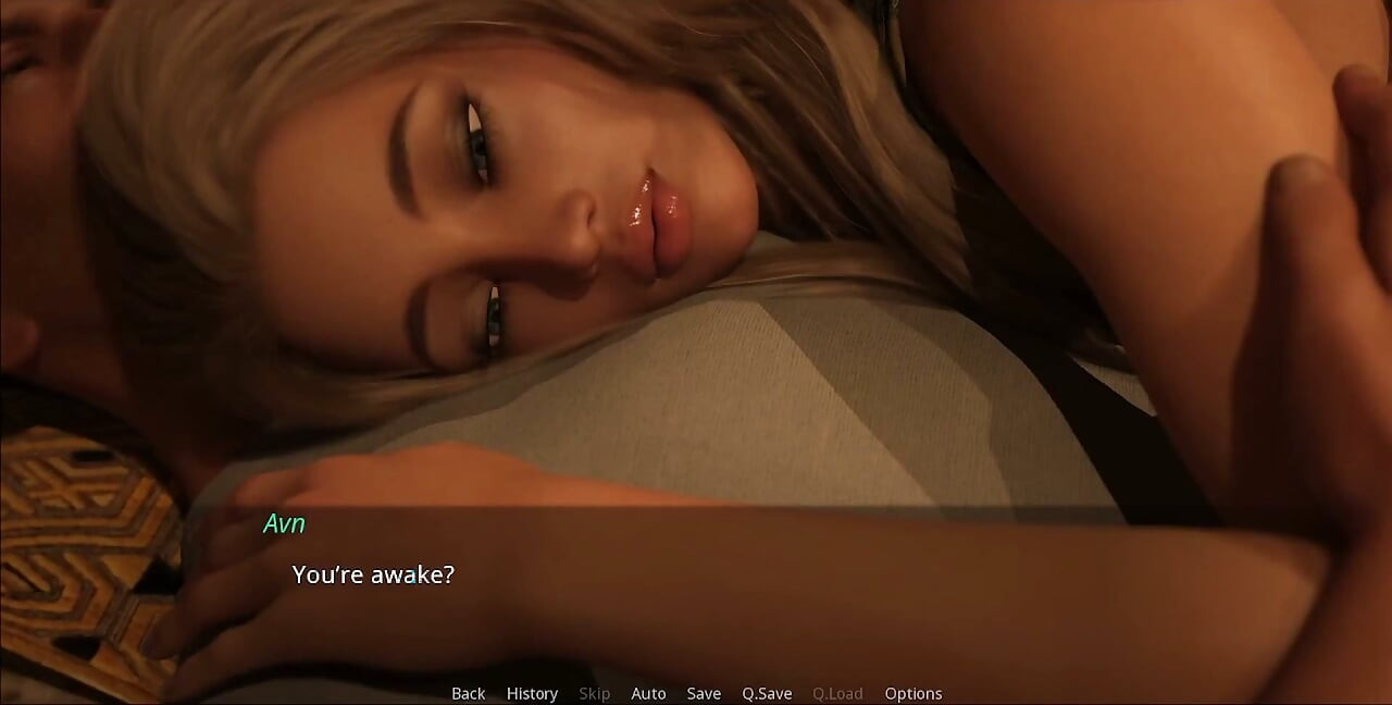 The Lust City - Horny Busty Stepsis Asks if She Can Give Me a Handjob