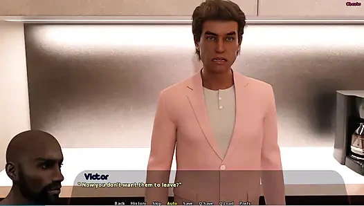 Haley Story #11 - Haley gave johannes a foot job in the bath...Diane and Johannes had a moment.