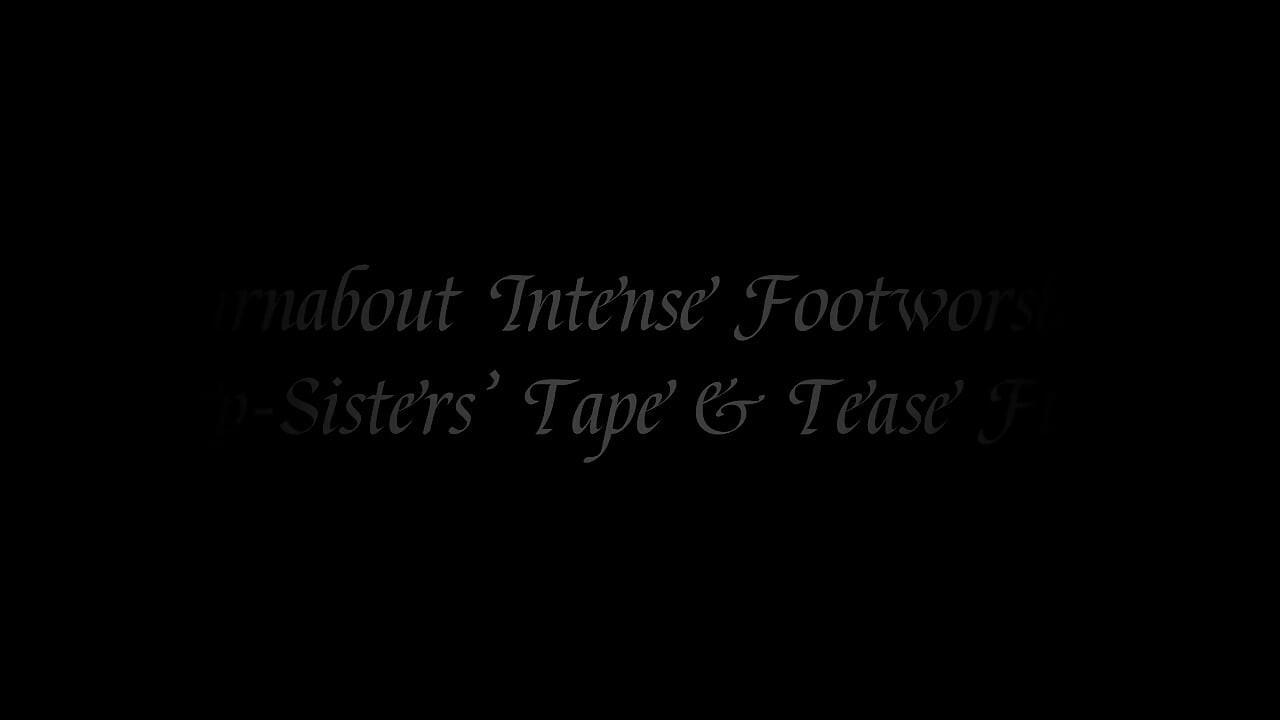 Turnabout Intense Footworship Przyrodnia siostra taśma dokucza zabawy (4k + Bts)
