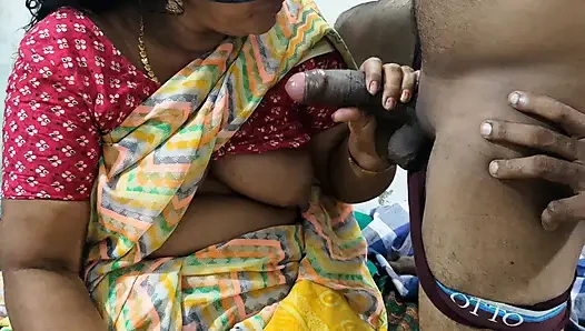 Komşu teyze seks sırasında büyük yarağımı kaldıramadı