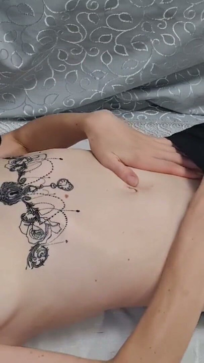The girl is bored without Dick and the vibration saves her | Clip 1