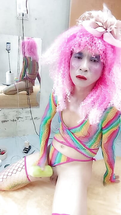 shemale pear wearing sexy porn compilation video