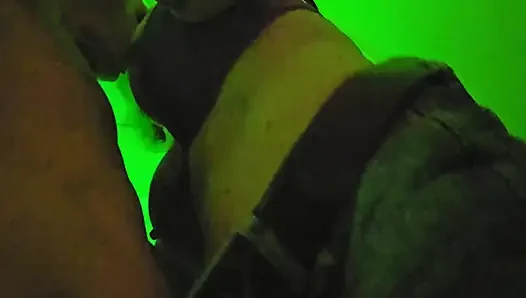Woman drags guy upstairs for Afterparty fucking and sucking