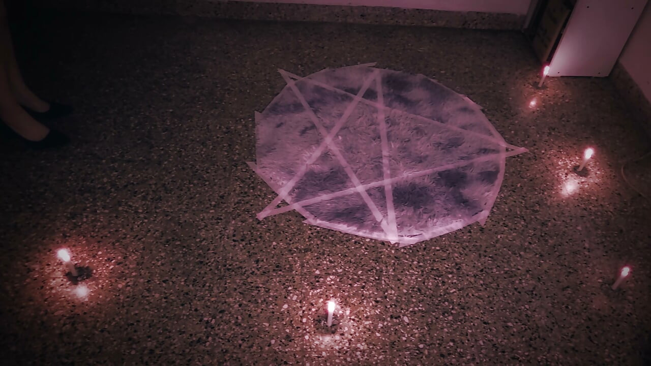 I find myself naked in a ritual, and we end up consumed by passion. Part 1