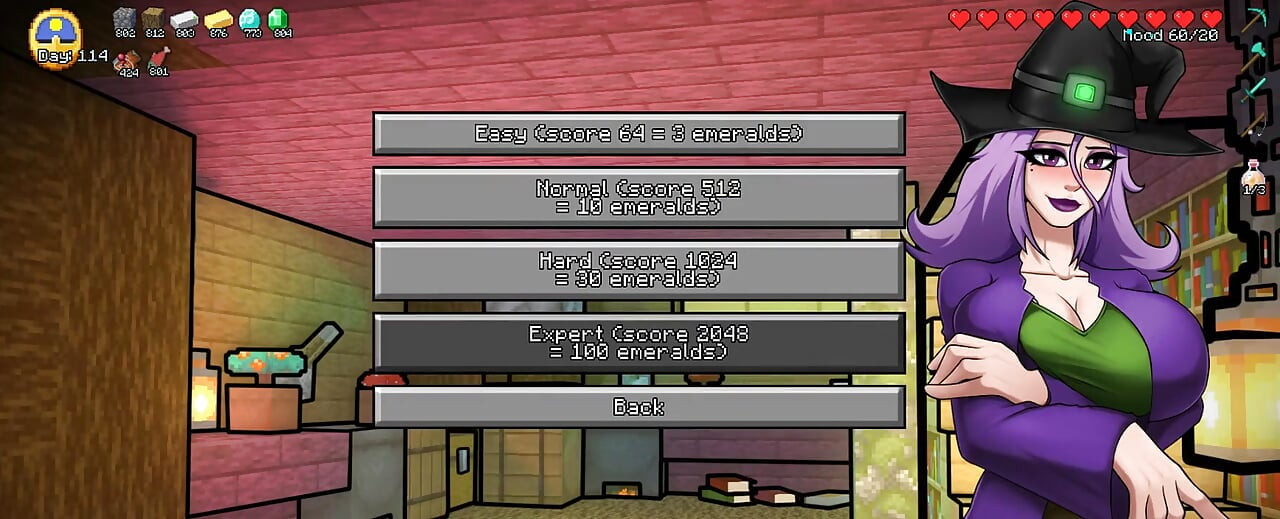 Kraf miang Minecraft - Bahagian 62 Blaze Handjob oleh Loveskysanhentai