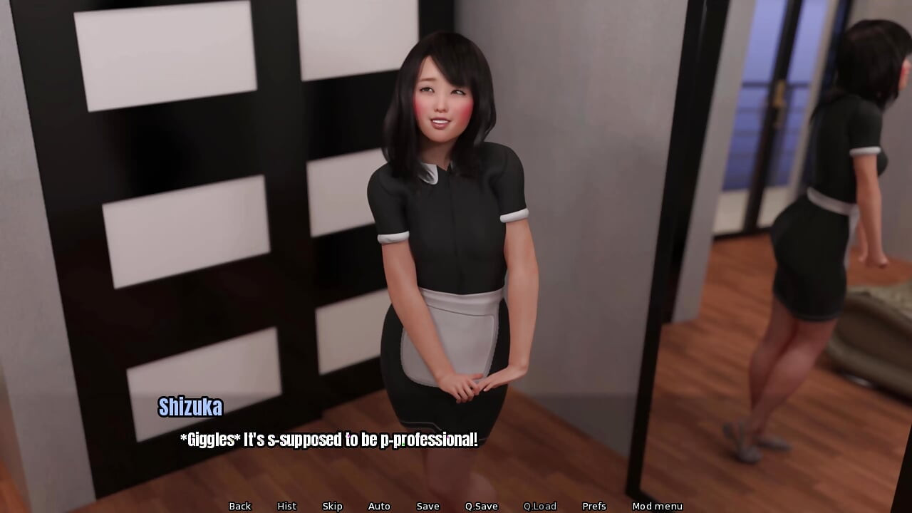 Grandma's house: Shizuka and I went out shopping