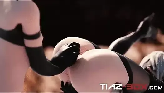 Tiaz-3DX Hot 3D Sex Hentai Compilation - 51