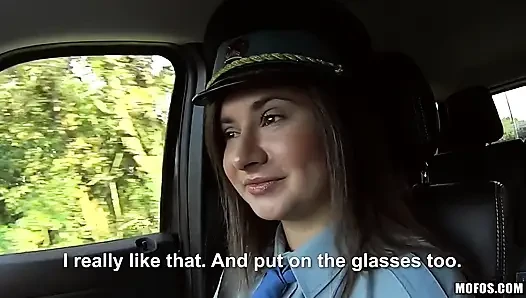 Mofos - Stunning Euro Latoya Is Bitching About Her Job & George Helps Her Out with a Big Cock in His Car