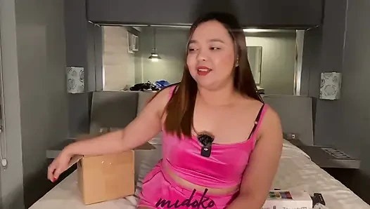 Unboxing mainan seks dewasa asal midoko - sharinami