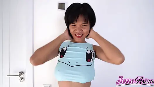 Anal Only Lifestyle Demonstration with Asian Cum Slut