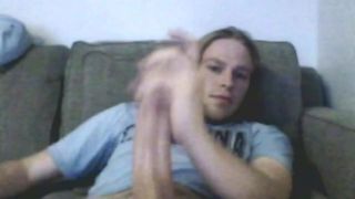 cute guy with a big dick on cam