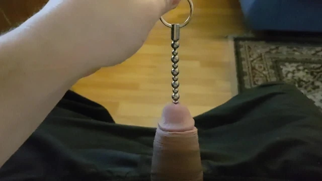 34cm Perl Dilator in my Dick